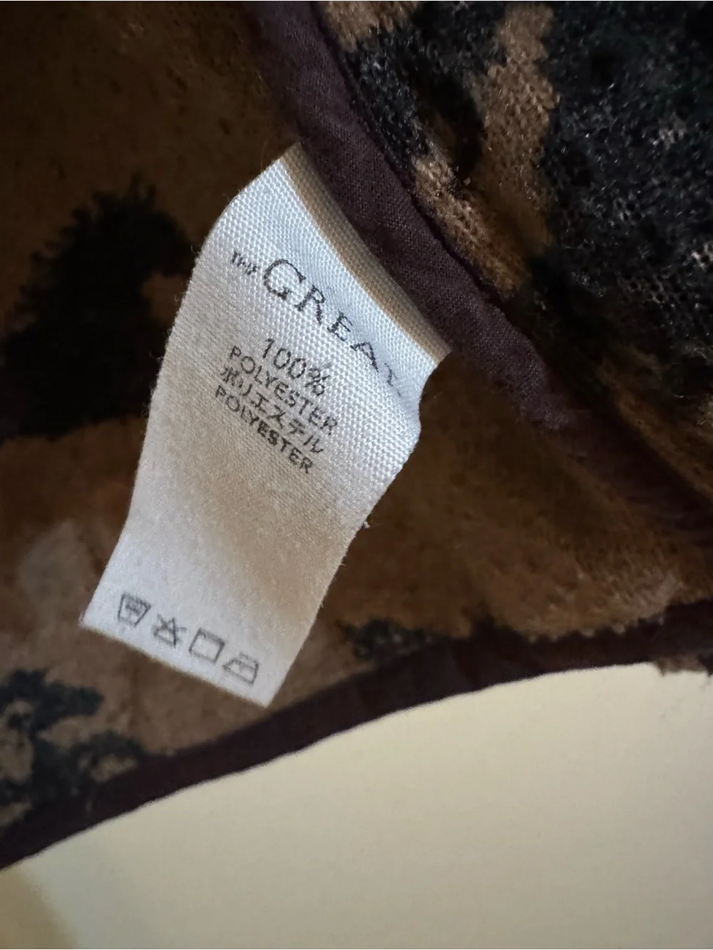 The Great. The Pasture Fleece Jacket Hickory 1 Small - Picture 4 of 5